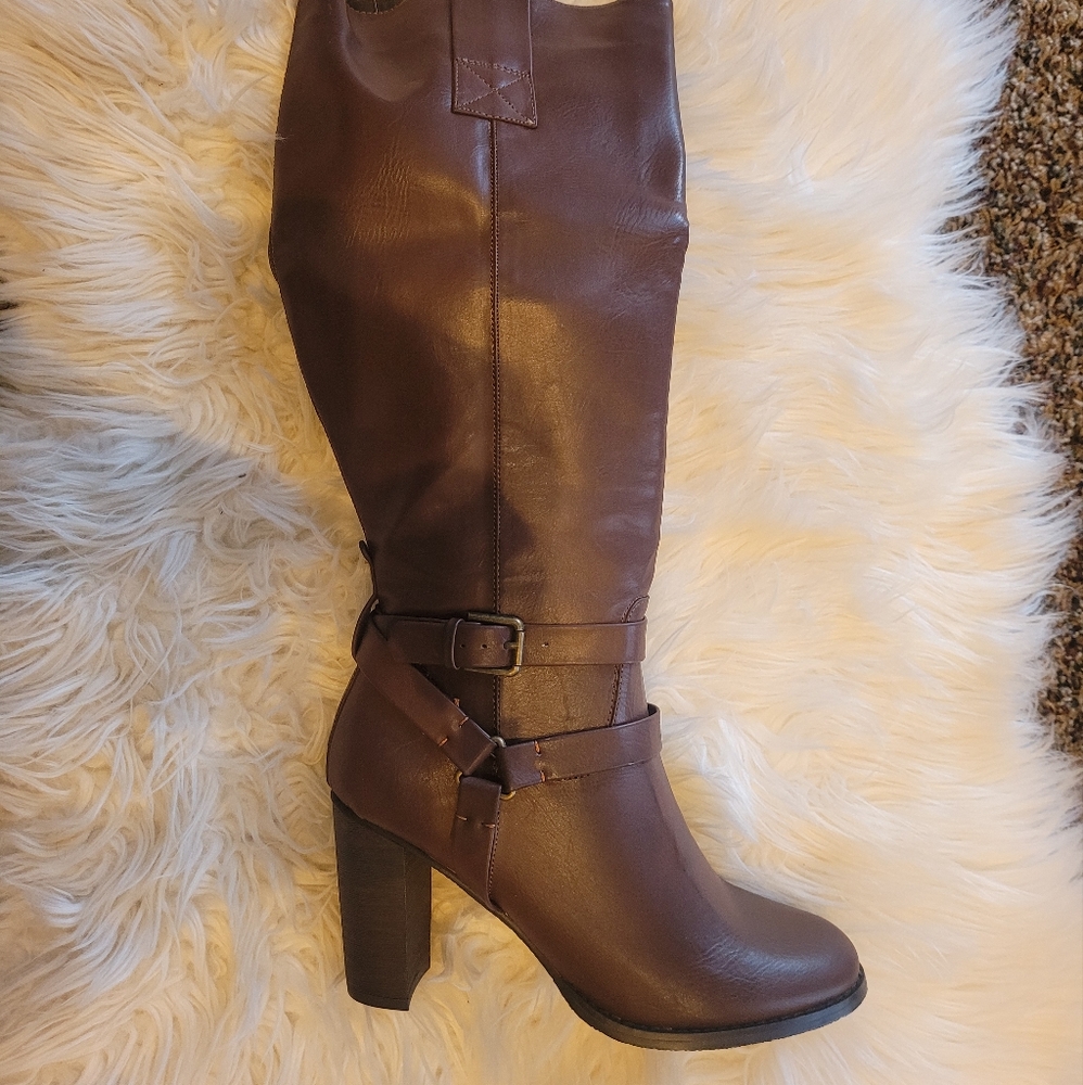 NEW JustFab To The Knee Boots. PRICE FIRM